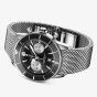 Breitling Mens Superocean Heritage B01 42 Chronograph Black Mesh Bracelet Watch AB0156241B1A1