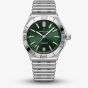 Breitling Mens Chronomat B31 40 Green Dial Stainless Steel Bracelet Watch AB3114101L1A1