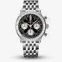 Breitling Mens Navitimer B09 Black Chronograph Dial Bracelet Watch AB0950211B1A1