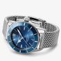 Breitling Mens Superocean Heritage II B20 Automatic Blue Bracelet Watch AB2030161C1A1