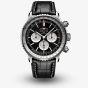 Breitling Mens Navitimer B01 Black Chronograph 46 Watch AB0137211B1P1