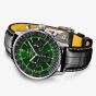Breitling Mens Navitimer B01 Green Chronograph 46 Watch AB0137241L1P1