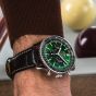 Breitling Mens Navitimer B01 Green Chronograph 46 Watch AB0137241L1P1