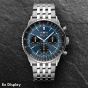 Ex-Display Breitling Mens Navitimer B01 Blue Chronograph 41 Watch AB0139241C1A1
