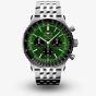 Breitling Mens Navitimer Green Dial Watch AB0137241L1A1
