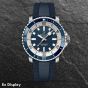Ex-Display Breitling Mens Superocean Automatic 42 Blue Dial & Rubber Strap Watch A17375E71C1S1
