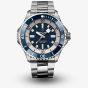 Breitling Mens Superocean III 46mm Blue Dial Watch A17378E71C1A1
