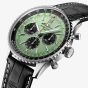 Breitling Navitimer B01 Chronograph 43 Mint Green Watch AB0138241L1P1