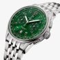 Breitling Mens Premier B01 Chronograph Green Dial Watch AB0145371L1A1