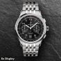 Ex-Display Breitling Mens Premier B01 Chronograph Black Dial Watch AB0145221B1A1