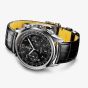 Breitling Mens Premier B01 Chronograph Black Leather Strap Watch AB0145221B1P1