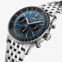 Breitling Mens Navitimer B01 Blue Chronograph 41 Watch AB0139241C1A1