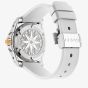 Gucci Ladies Dive Automatic White Rubber Strap Watch YA136407