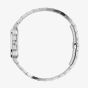 Gucci Ladies G-Flat Silver Tone Watch YA166504