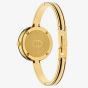 Gucci Ladies GUCCI Play Size 15cm 28mm Gold Plated Bangle Watch YA151543