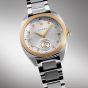 Gucci Ladies Interlocking Two Colour Bracelet Watch YA142514