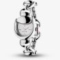 Gucci Ladies Horsebit Silver Dial Chain Bracelet Watch YA168503