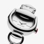 Gucci Ladies Horsebit Silver Dial Chain Bracelet Watch YA168503