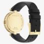 Gucci Ladies Diamantissima Mother of Pearl Leather Strap Watch YA141404