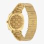 Gucci Grip Gold Plated Covered Dial Bracelet Watch YA157403