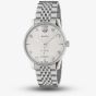Gucci Mens G-Timeless Automatic White Guilloche Dial Bracelet Watch YA126354