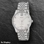 Ex-Display Gucci Mens G-Timeless Automatic White Guilloche Dial Bracelet Watch YA126354
