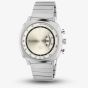 Gucci Grip Stainless Steel Silver Chronograph Dial Bracelet Watch YA157302