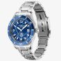 Montblanc Mens 1858 Iced Sea Automatic Date Blue Dial Watch 129369