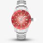 Montblanc Mens Limited Edition Iced Sea Zero Oxygen Red Dial Watch 135762