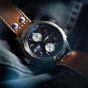 Hamilton Khaki Aviation X-Wind Brown Leather Chronograph Watch H77616533