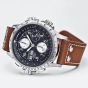 Hamilton Khaki Aviation X-Wind Brown Leather Chronograph Watch H77616533