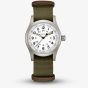 Hamilton Khaki Field Green & White Mechanical Watch H69439411