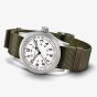 Hamilton Khaki Field Green & White Mechanical Watch H69439411