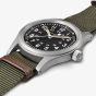 Hamilton Khaki Field Green & Black Mechanical Watch H69439931