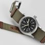 Hamilton Khaki Field Green & Black Mechanical Watch H69439931