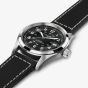 Hamilton Khaki Field Black Leather Automatic Watch H70455733