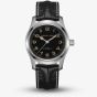 Hamilton Khaki Field Murph Black Leather Watch H70605731