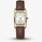Hamilton American Classic Boulton Gold Plated Brown Watch H13431553
