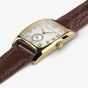 Hamilton American Classic Boulton Gold Plated Brown Watch H13431553