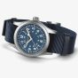 Hamilton Khaki Field Mechanical Blue Fabric Strap Watch H69439940
