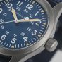 Hamilton Khaki Field Mechanical Blue Fabric Strap Watch H69439940