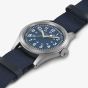 Hamilton Khaki Field Mechanical Blue Fabric Strap Watch H69439940