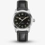 Hamilton Khaki Field Murph Black Leather Watch H70405730