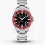 Hamilton Mens Khaki Navy Scuba Automatic Red Bezel Watch H82405130