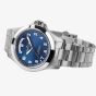 Hamilton Mens Khaki Field King Blue Dial Stainless Steel Watch H64475140