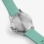 Hamilton Mens Khaki Navy Scuba Turquoise Rubber Strap Watch H82415331