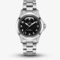 Hamilton Mens Khaki Field King Day-Date Black Dial Bracelet Watch H64475131