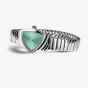 Hamilton Ladies Ventura S Quartz Turquoise Dial Bracelet Watch H24211142