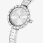 Swarovski Matrix Crystal Silver Tone Bangle Watch 5677487