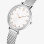 Swarovski Clarica Crystal Dial Silver Tone Bracelet Watch 5740971